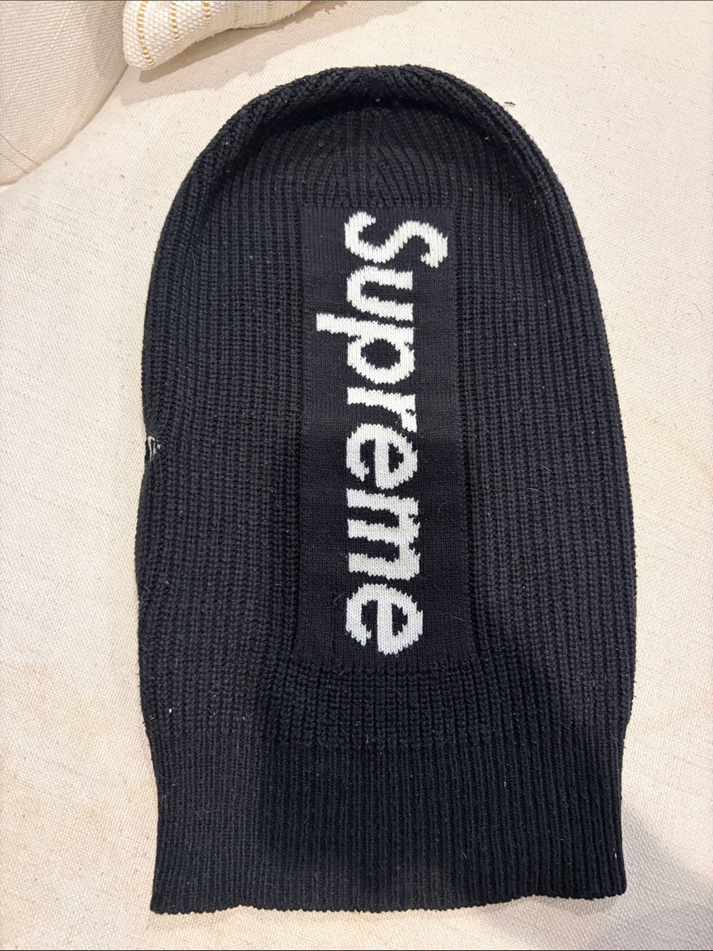 supreme new era balaclava black box logo black
